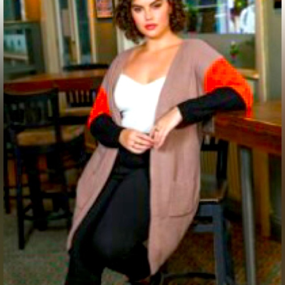 🍂Fall Colorblock Cardigan